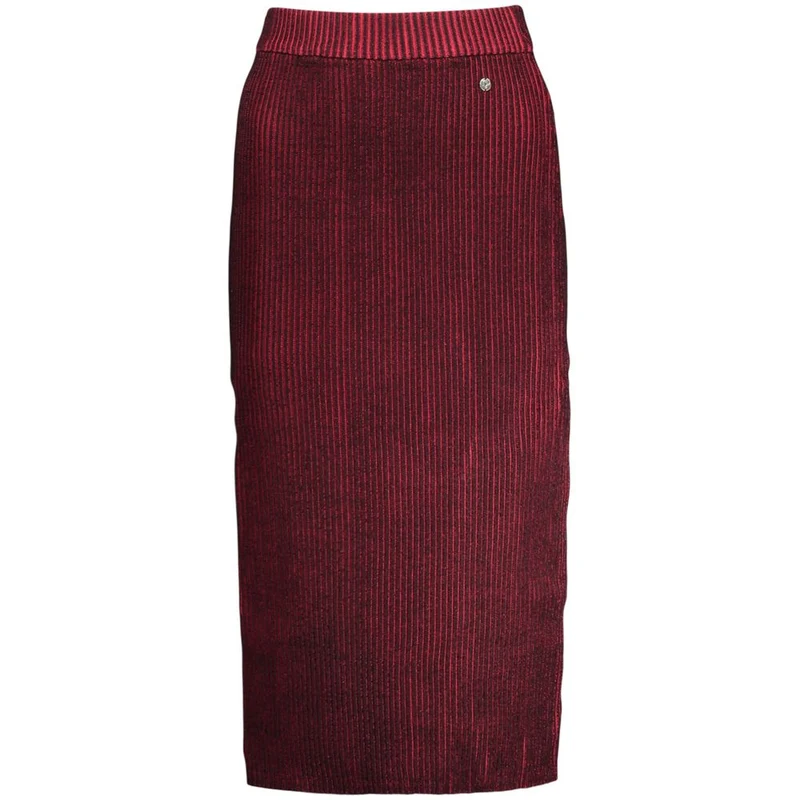 Desigual Rosso Viscose Women's Skirt S