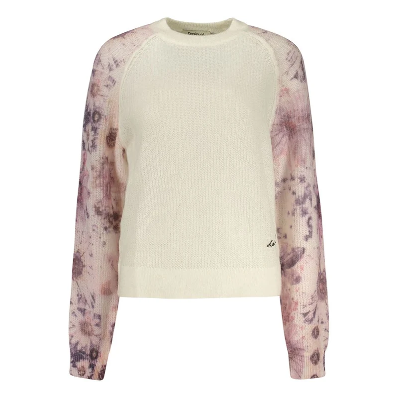 Desigual White Wool Women's Sweater S