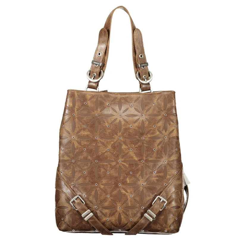 Desigual Brown Polyurethane Women's Backpack