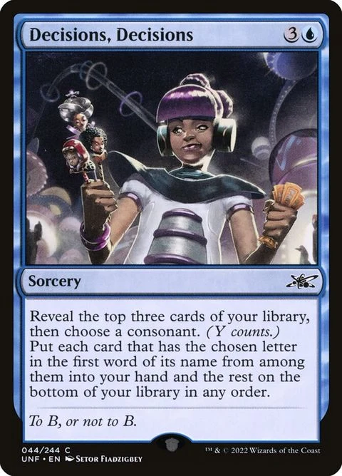 Decisions, Decisions (44) Foil / Near Mint