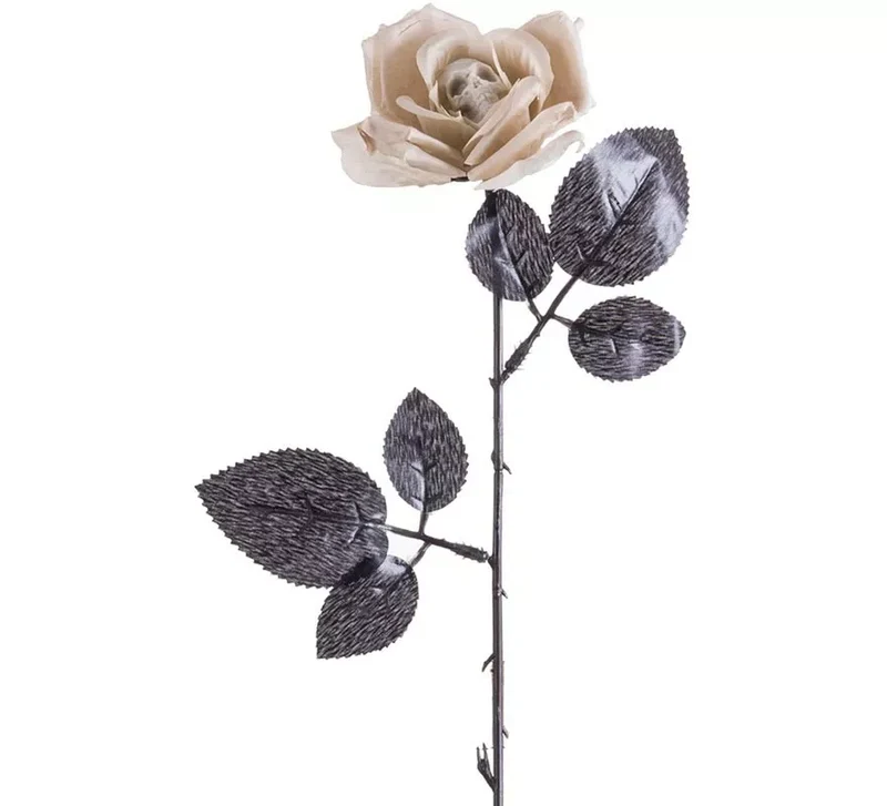 Flor con Calavera de 42 cm T.Única