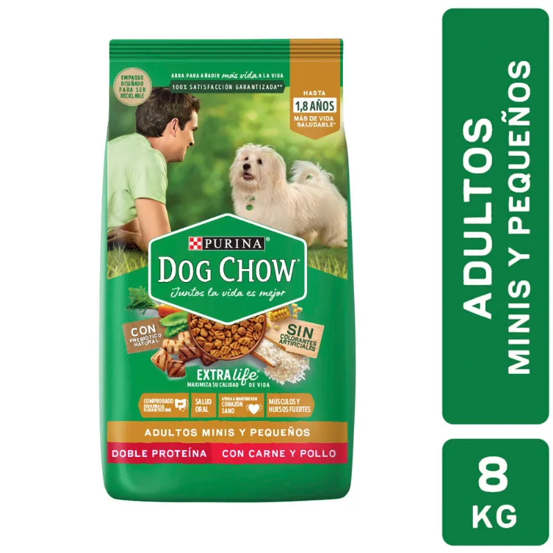 Alimento Dog Chow Adulto Mini&pequeño 8k