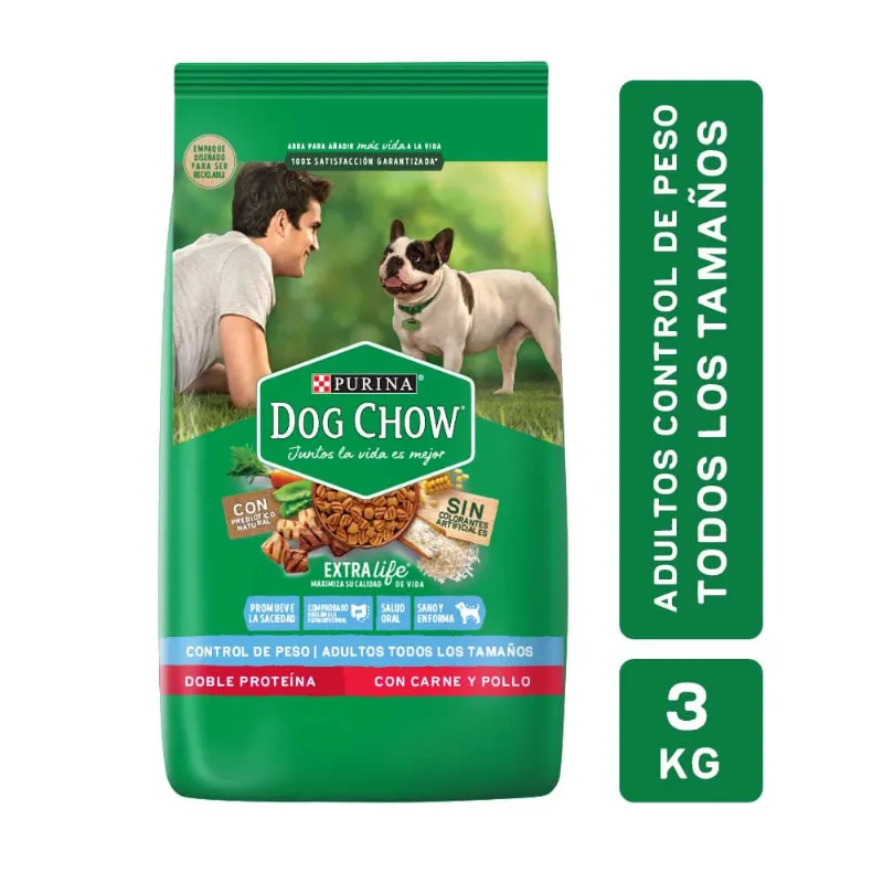 Alimento Dog Chow Control De Peso 3k