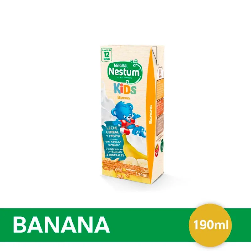 "nestum® Listo Para Tomar Sabor Banana X 190ml.