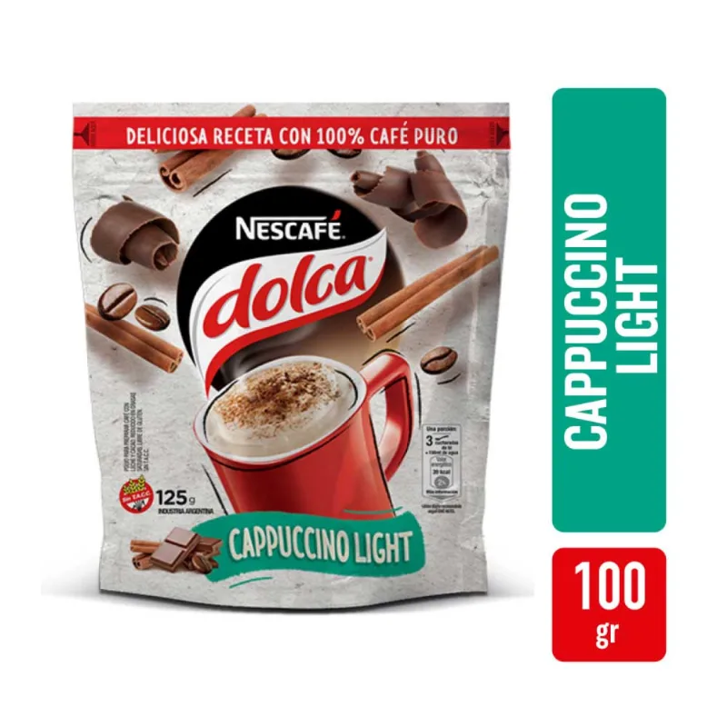 Nescafé® Dolca Cappuccino Light X 125gr