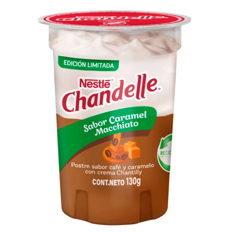 Postre Chandelle Caramel Macchiato 130 g