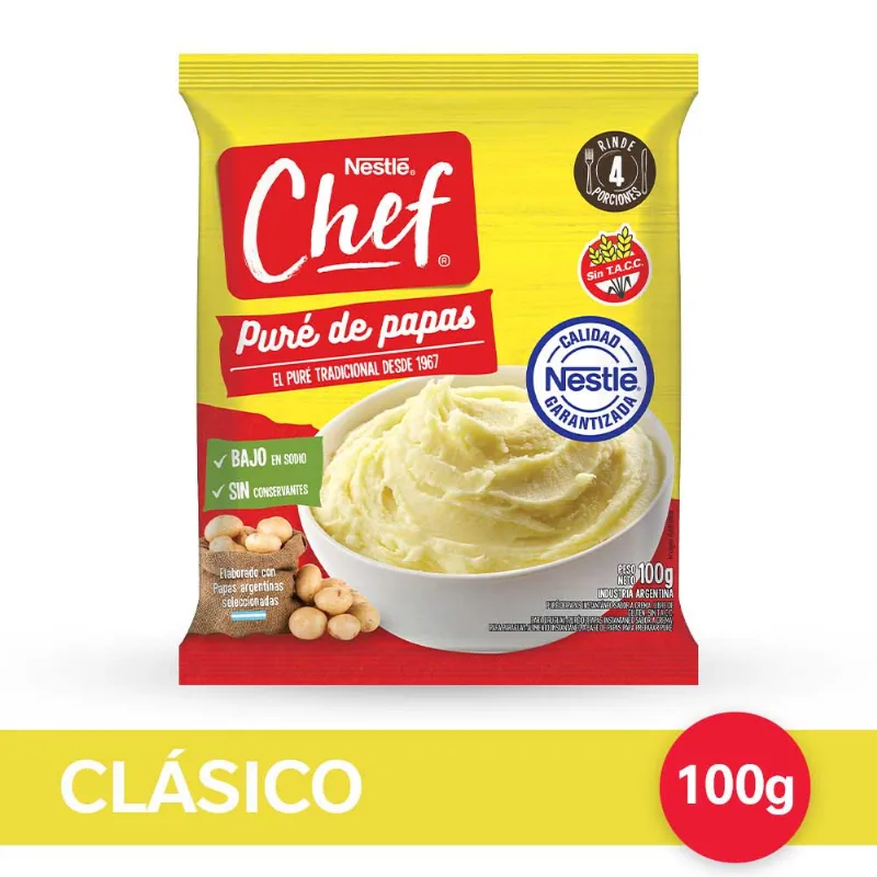 Puré Chef Nestlé 100 Gr