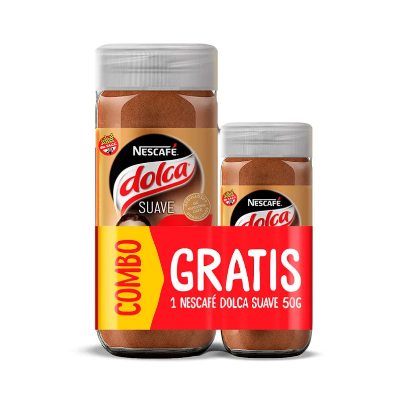 Combo Cafe Nescafe Dolca Suave 50 G
