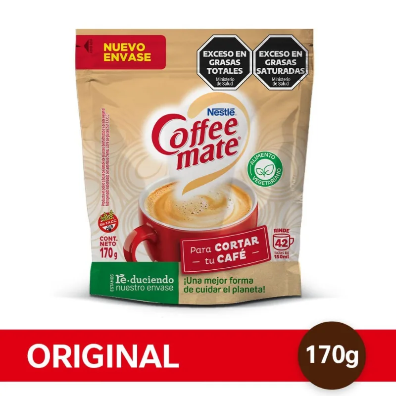 Crema en Polvo Original 170 Grs Coffee-Mate