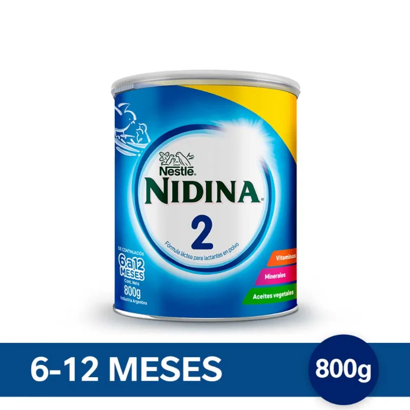 Leche En Polvo 800gr 2 Nidina