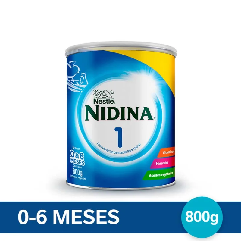 Leche en Polvo 1 800 Grs Nidina