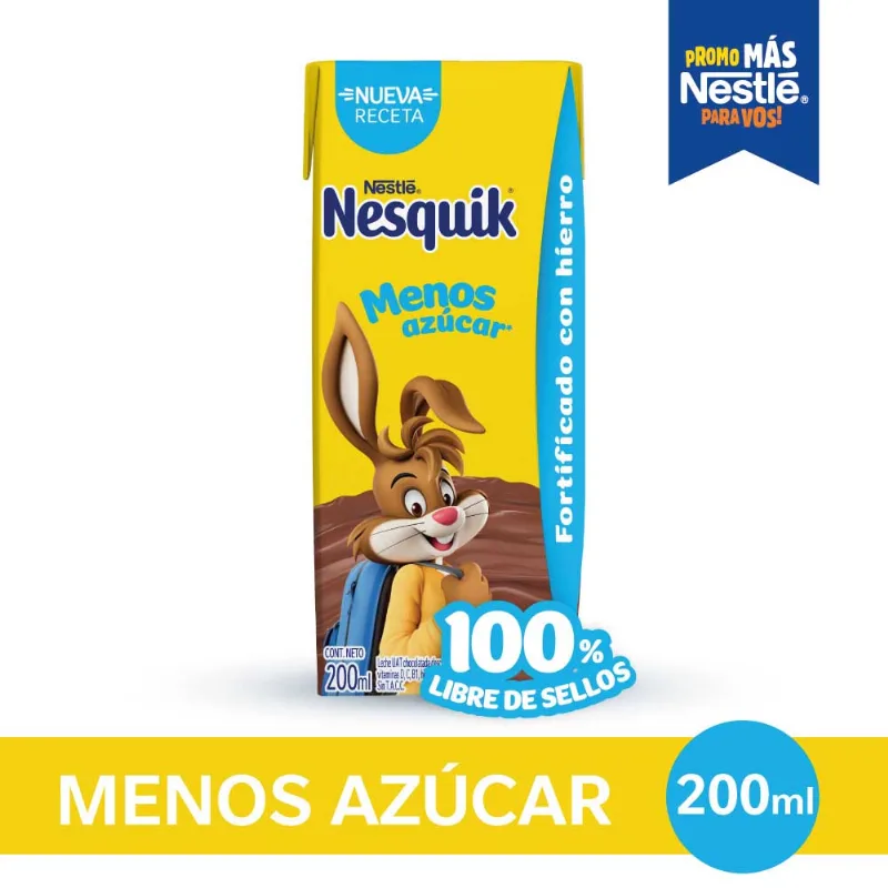 Chocolatada Nesquik® Listo Para Tomar 200ml