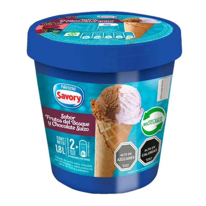 Helado Savory Chocolate 1.8 L