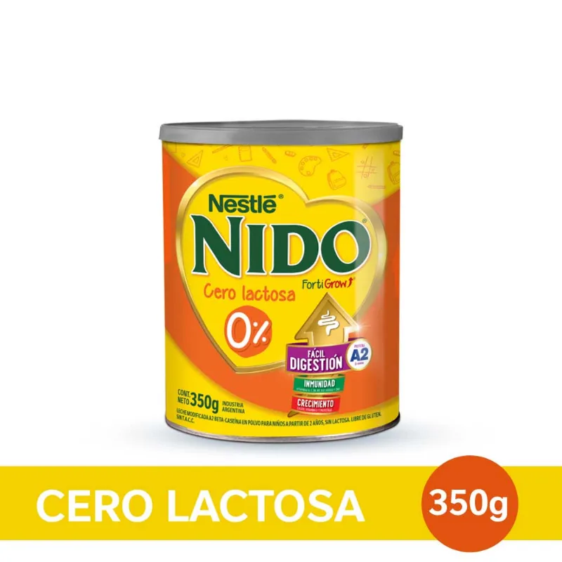 Nido® Fortigrow 0% Lactosa X 350gr