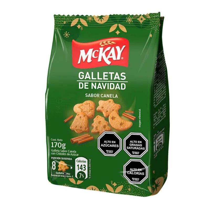 Galletas McKay Navidad Canela 170 g