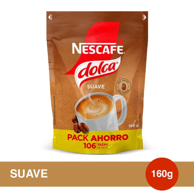 Café Suave Pack Ahorro 160 Grs Dolca