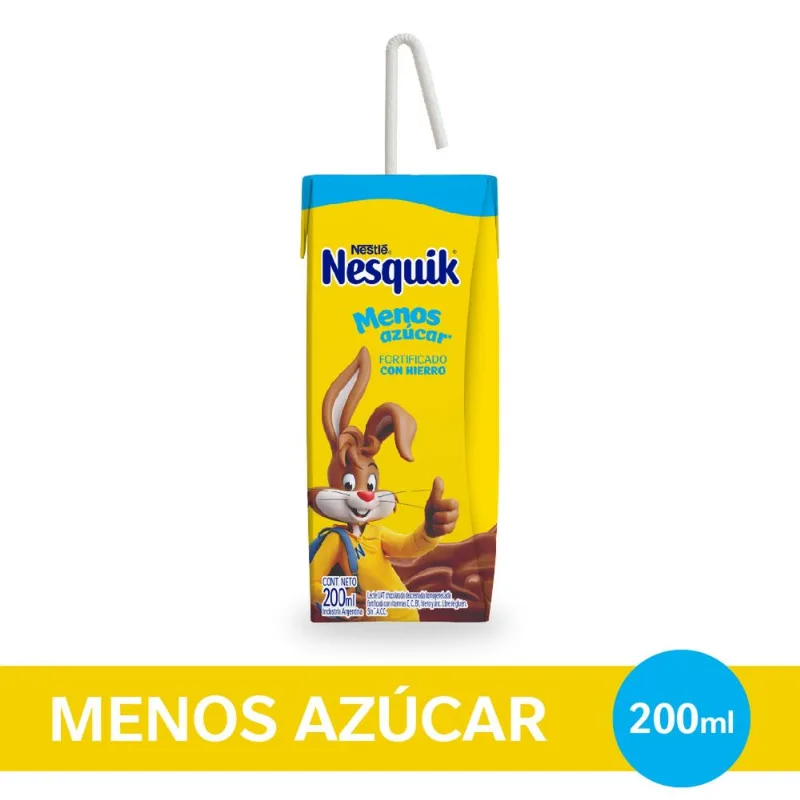 Nesquik Extra Cacao Chocolatada Listo para Tomar 200 ml