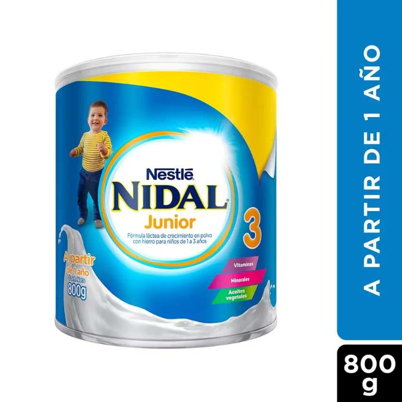 Fórmula Láctea Nidal Junior 800 g