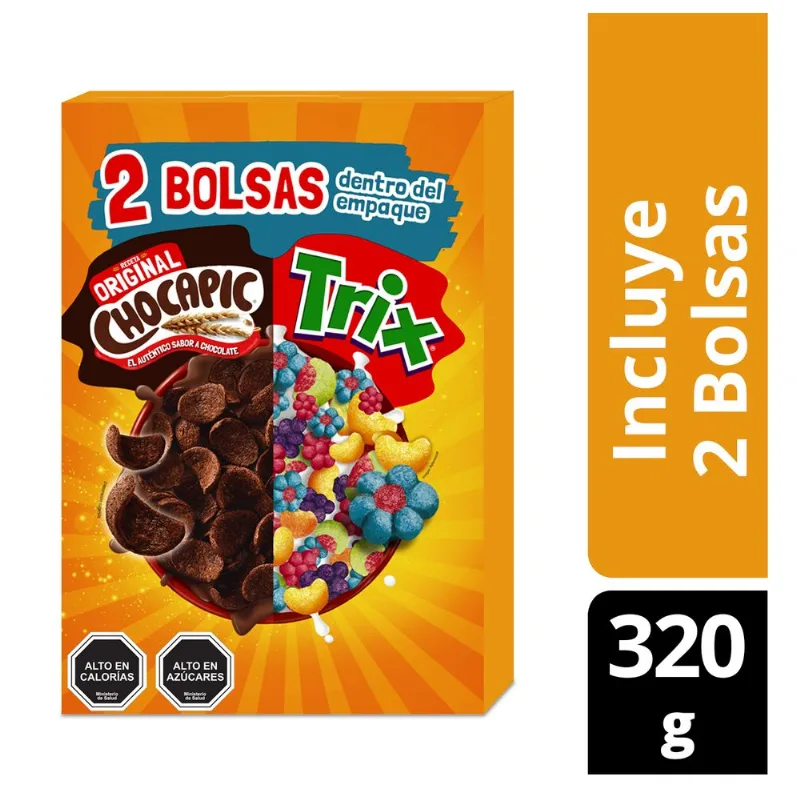 Cereales Trix + Chocapic Mashups 320 g