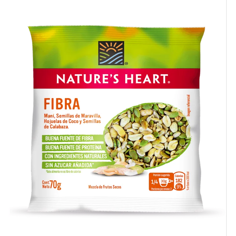Fibra Nature’s Heart Snack 70 g