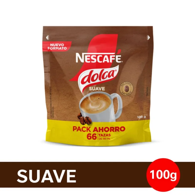 Nescafé Dolca Suave Doypack 100 grs