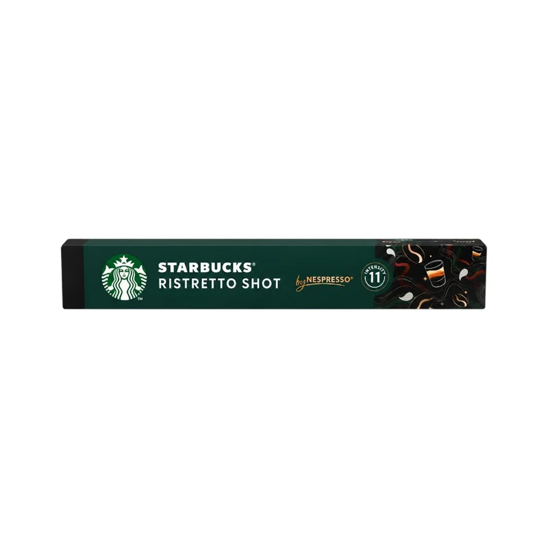 STARBUCKS COFFEE PODS RISTRETTO SHOT 57 GM