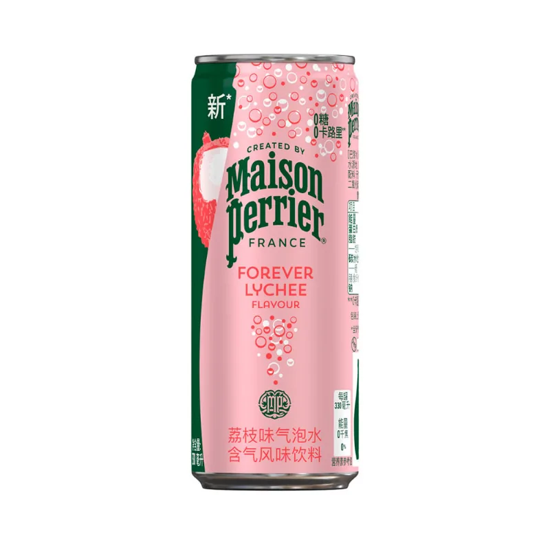 Agua Con Gas Sabor Lychee X 250 Ml Maison Perrier