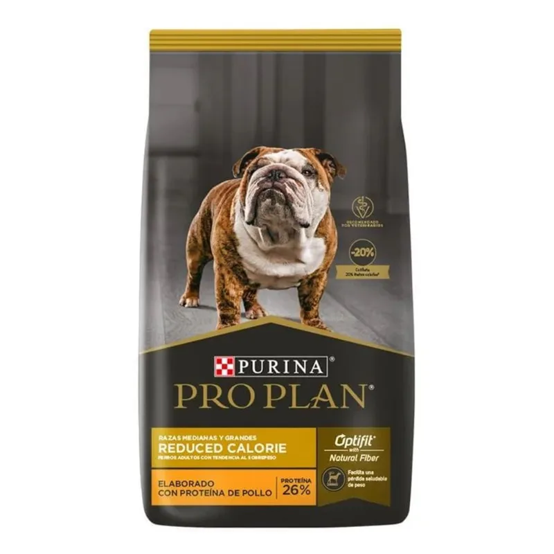 Pro Plan Reduced Calorie Perro Adulto Raza Mediana y Grande X 12 Kg