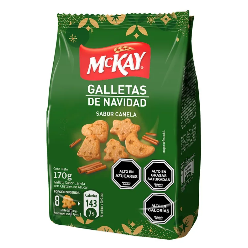 Galletas McKay Navidad Canela 150 g