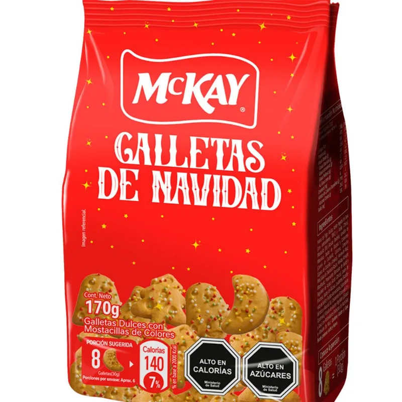 Galletas McKay Navidad Clásica 170 g