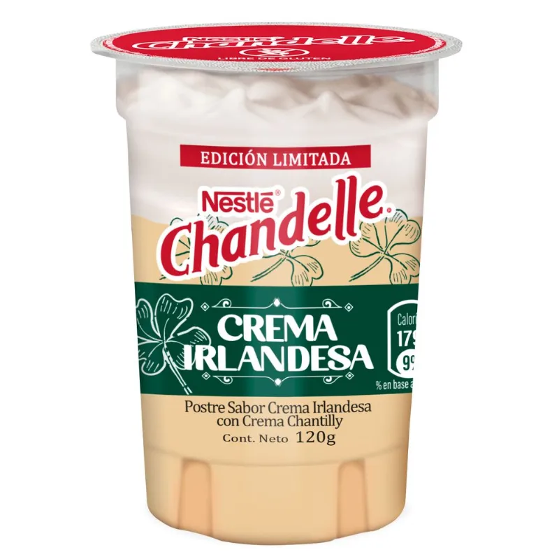 Postre Chandelle Nestlé Crema Irlandesa 120 g