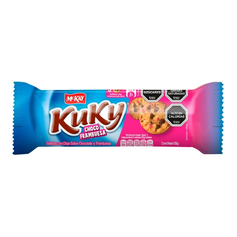 Galletas Kuky Frambuesa 120 g