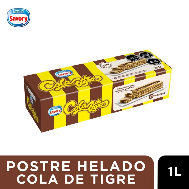 Helado Cola de Tigre 1 L