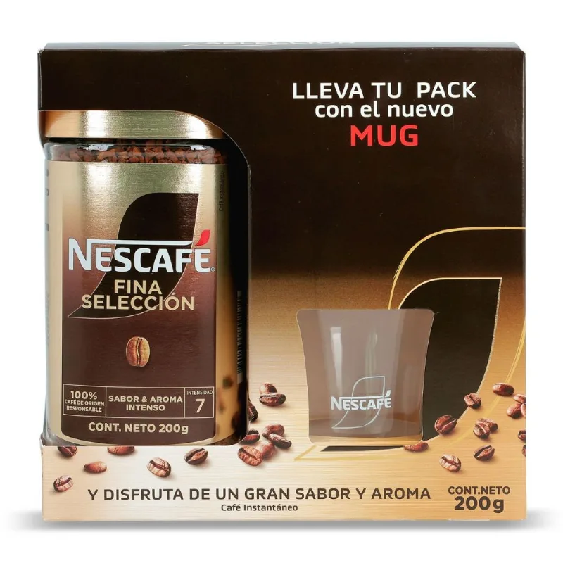 Nescafé Fina Selección 200 g + Mug