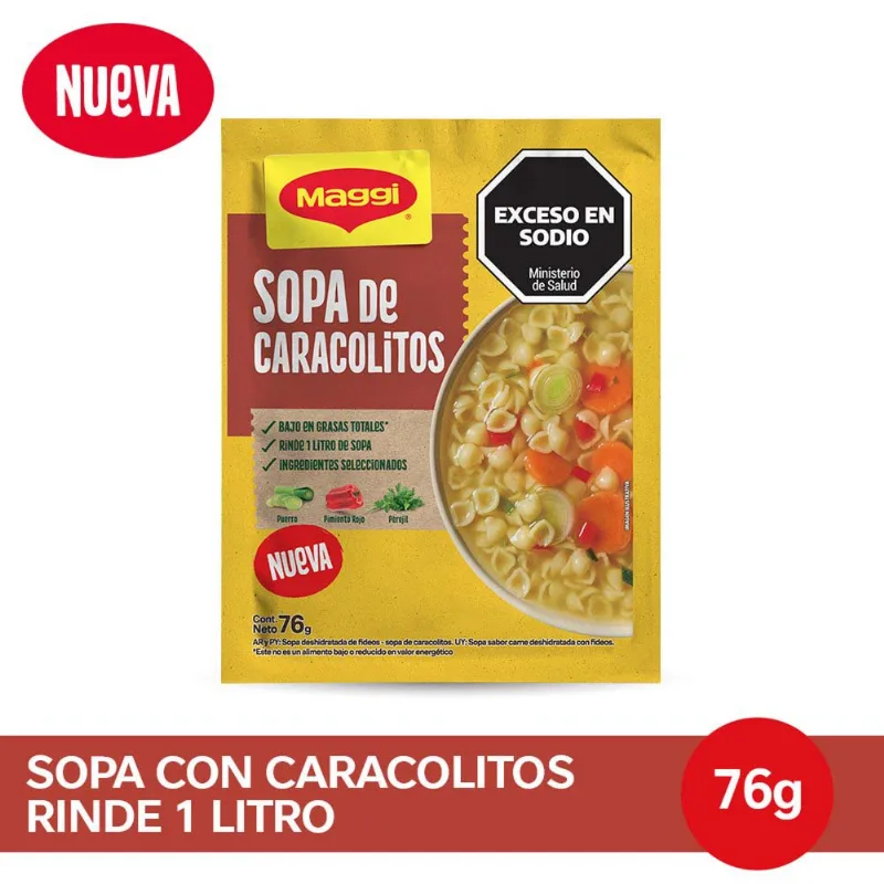 Sopa De Caracolitos X 76 Grs Maggi