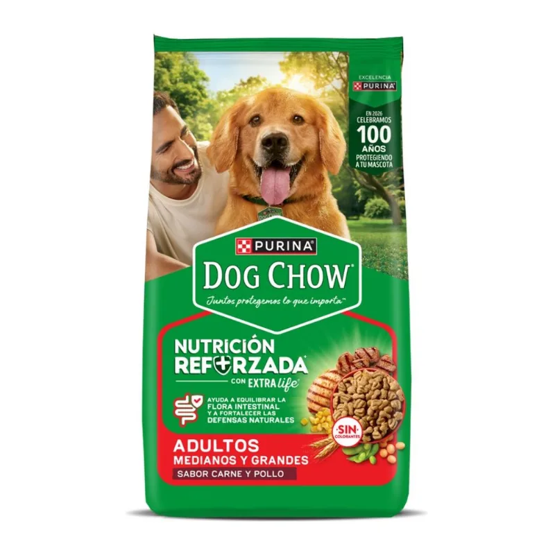 Alimento perro Dog chow adulto medianos grandes 15kg