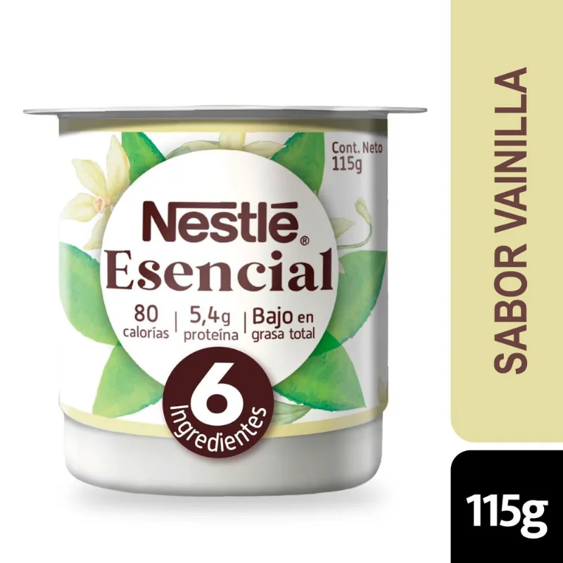 Yogurt Nestlé Esencial Vainilla 115 g
