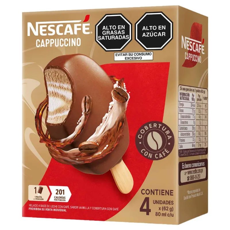 Paleta Nescafé D'ONOFRIO Caja 4un