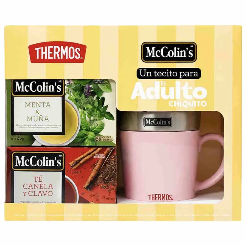 Infusiones MC COLINS Surtidas Caja 2un + Termo Pack