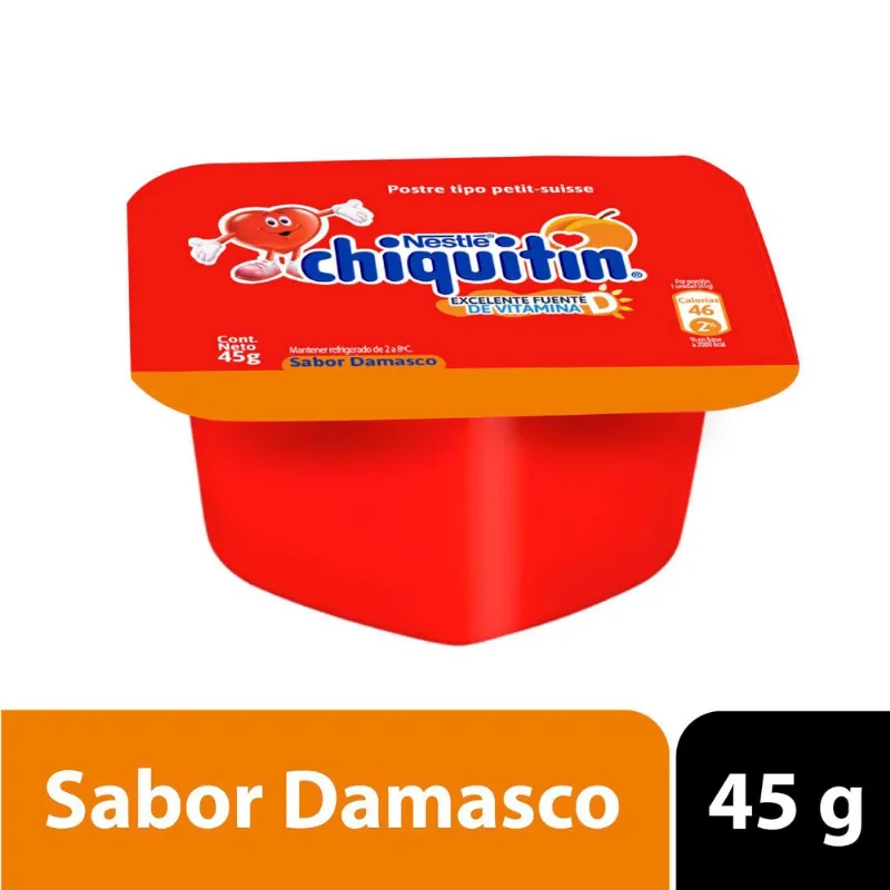 Chiquitín Sabor Damasco 45 g