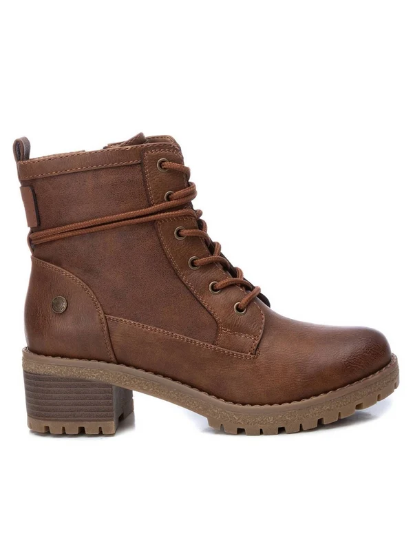 REFRESH Anfibi Tacco Medio Donna - 170145 Camel 37