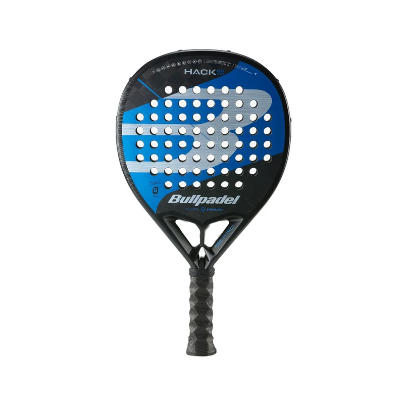 Bullpadel Racchetta da Padel Pala Hack 03 Ctr 23 Nero Blu TU