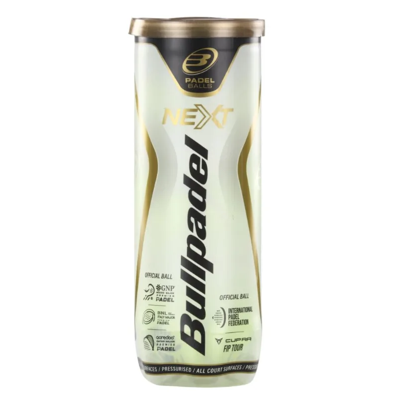Tubo De Pelotas Bullpadel Bp Fip Next X3