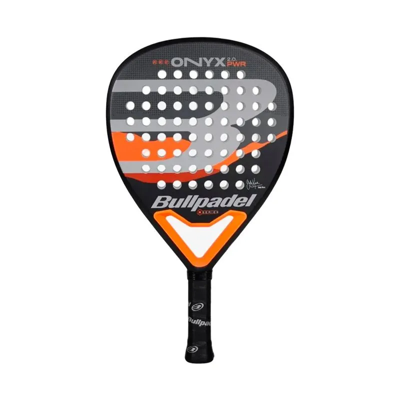 Paleta Bullpadel Onyx Power 2.0 Negra Talle: UN - Color: NEGRO