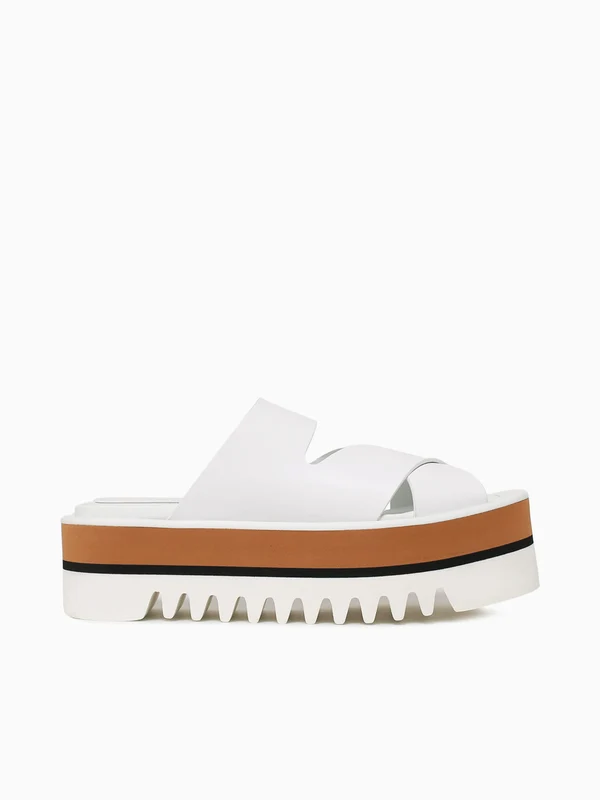 Garner White Cowhide White / 38 / M