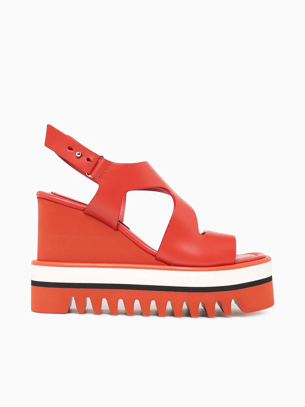 Zarine Grenadine Cowhide Orange / 37 / M