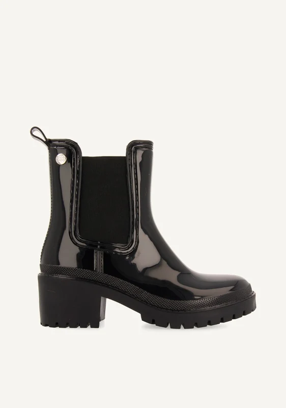 Black wellies in chelsea style for woman TRYSIL 41