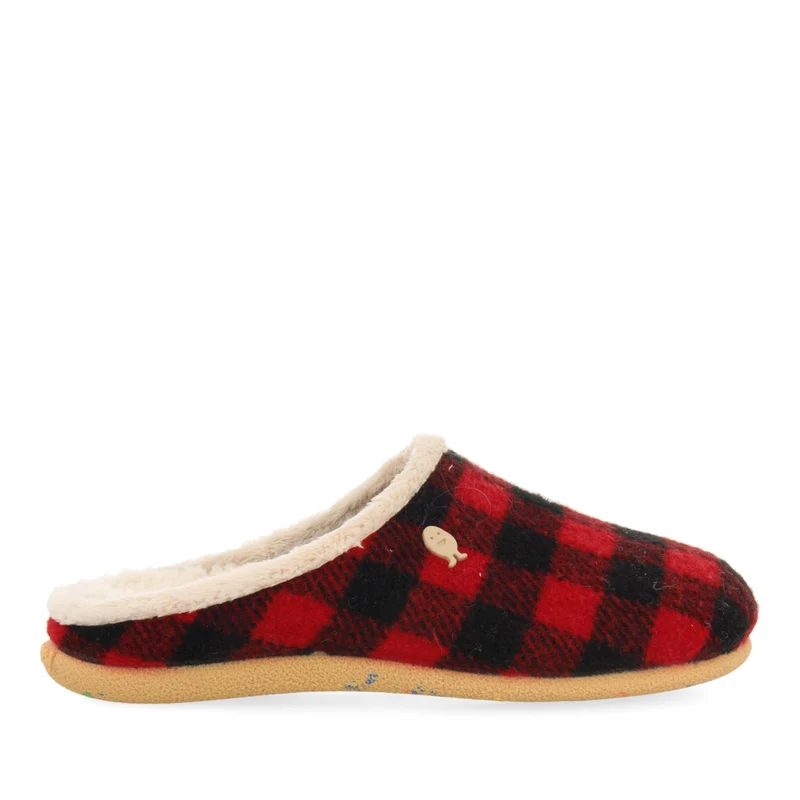 ZAPATILLAS INFANTILES DE ESTAR POR CASA EN COLOR ROJO DE LA COLECCIÓN HOT POTATOES SKOVDE 39