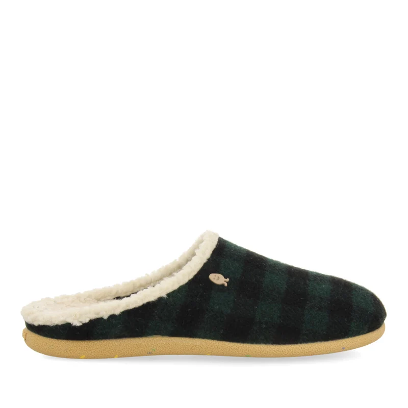 ZAPATILLAS INFANTILES DE ESTAR POR CASA EN COLOR VERDE DE LA COLECCIÓN HOT POTATOES SKOVDE 37