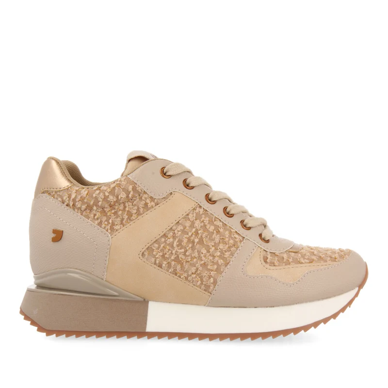 BEIGE SNEAKERS FOR WOMEN BAZINE 41